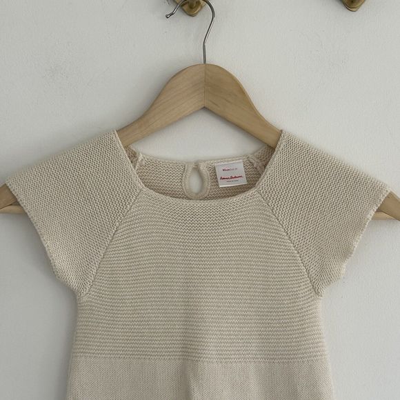 Hanna Andersson Dear Deer Sweater Dress Size US 2T 85 cm Holidays Christmas - Picture 3 of 6